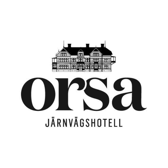 Orsa Jaernvaegshotell Buitenkant foto